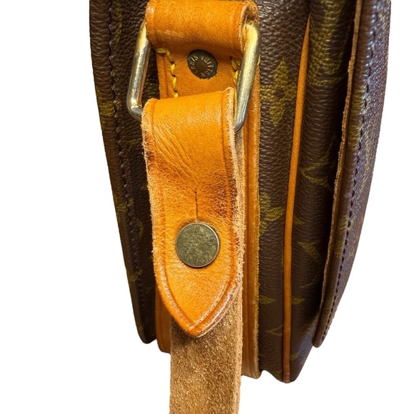 Louis Vuitton Monogram Cartouchiere GM Canvas Leather Crossbody Bag/Shoulder Bag - Picture 7 of 16